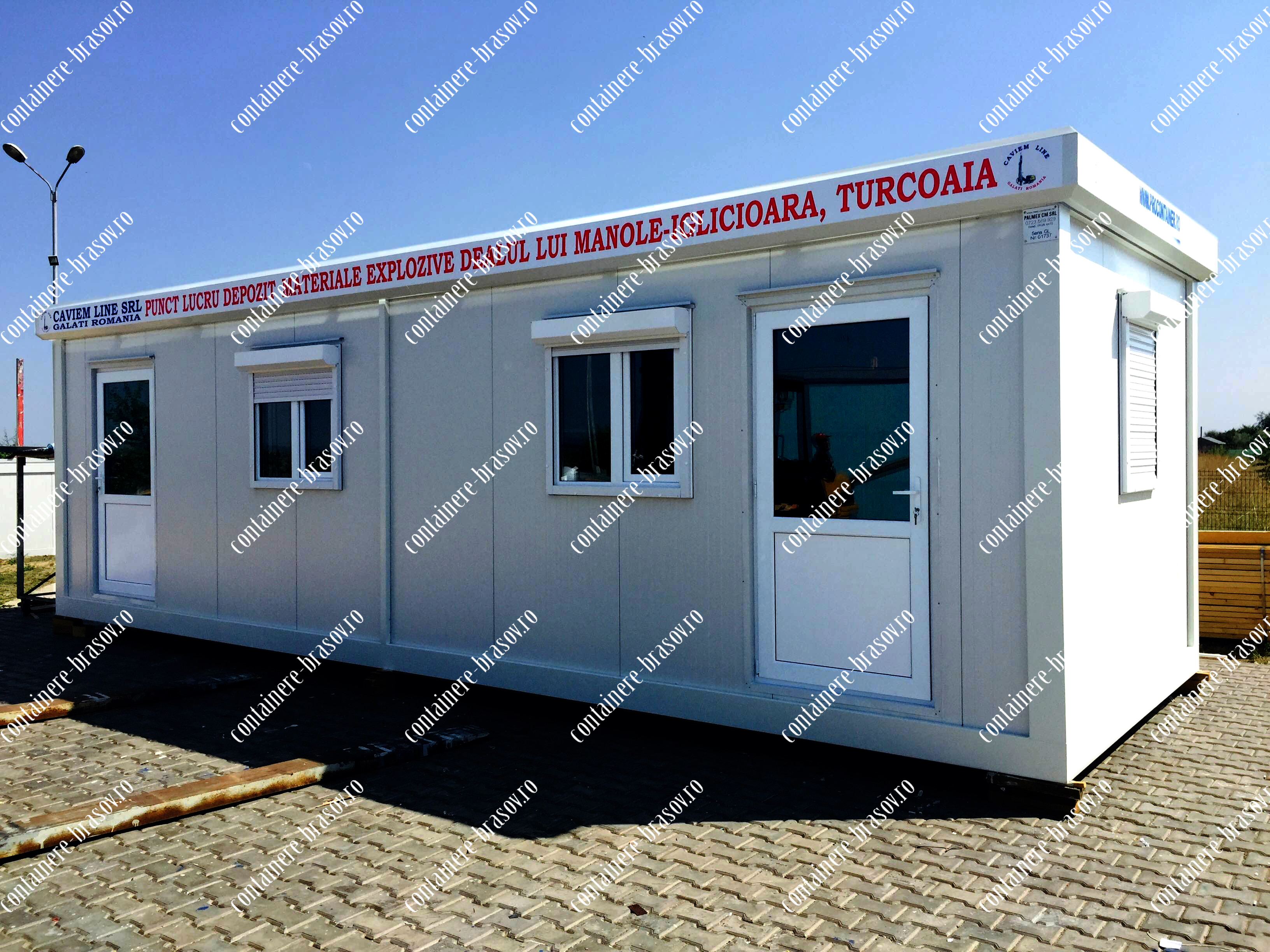 garaje pe structura metalica Brasov